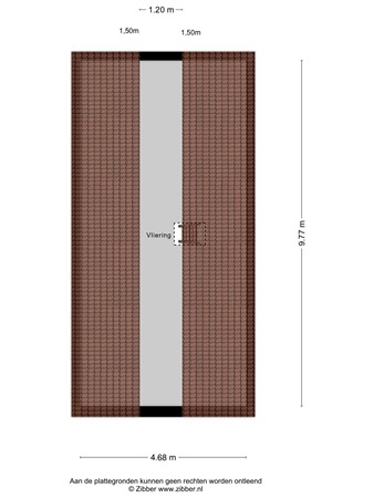 Floorplan - Oude Dijk 37, 5298 BA Liempde